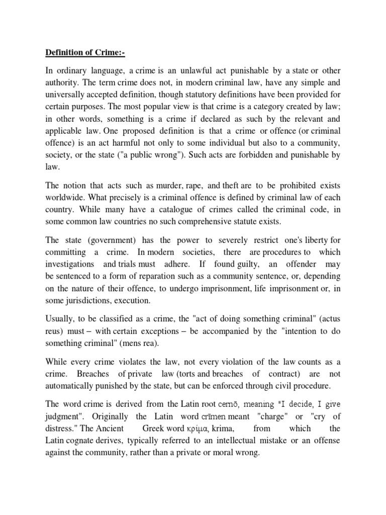 CRIME CONCEPT MEANING AND DEFINITION visual data 3