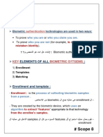 Lecture : Biometrics