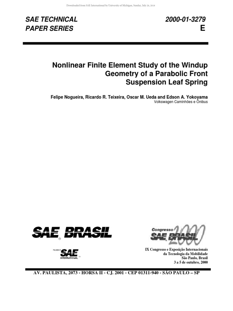 Spring Wind Up PDF System Deformation (Engineering)