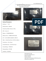 ND-TPC070TD Specifications: System Parameters