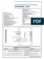 Genex AVR R-8A Datasheet