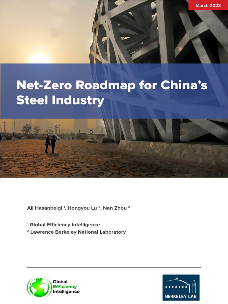 Net Zero Road Map Pdf Steelmaking Low Carbon Economy
