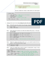 'TMF1434 Data Structure and Algorithms Semester 2, 2022/2023 LAB04: Linked List