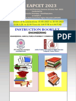 APEAPCET2023 InstructionBooklet Engineering
