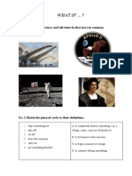 Analyse pictures and match phrasal verbs