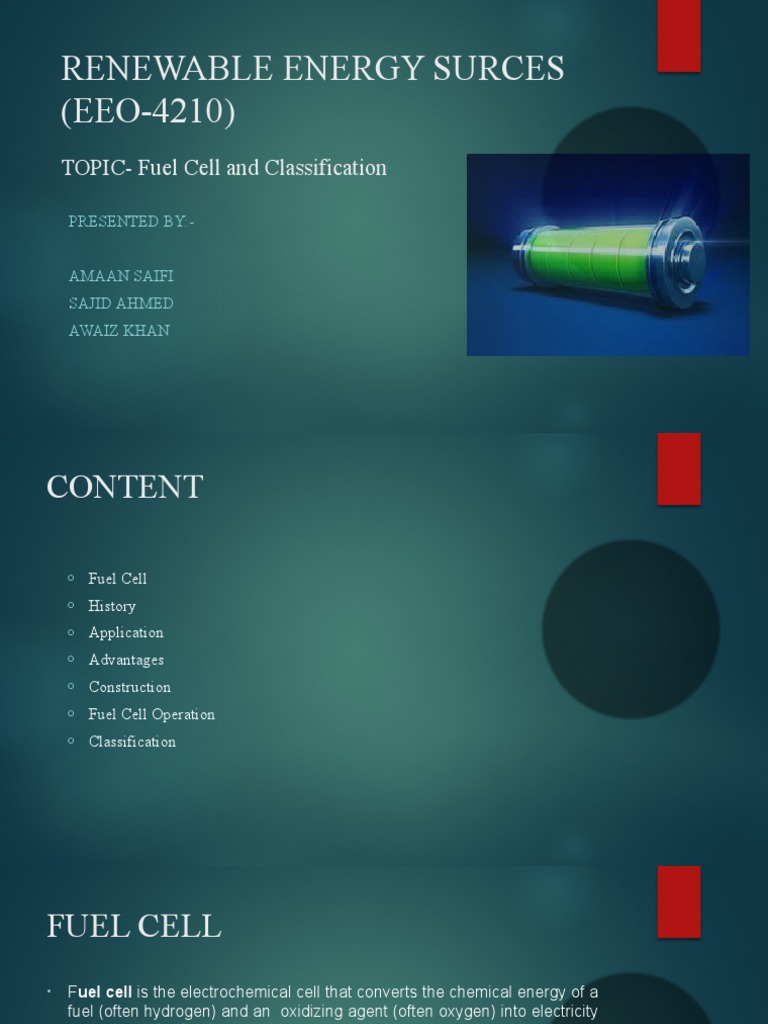 Fuel Cells PDF Fuel Cell Redox