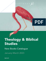 Theology & Biblical Studies: New Books Catalogue