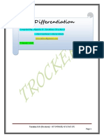 Differentiation by Trockers