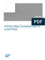 Activity-Map Competencies To A Job Role