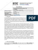 ToR - DRR - DRM - Provincial - Reconstruction - Focal - Point - Inhambane - March - 2023