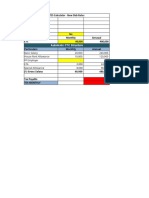 TDS Calculator - New Slab Rates Name: Designation: Location: Metro City (Yes/No) No Monthly Annaual CTC 40,000 480,000