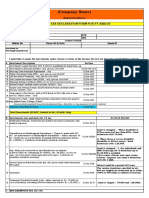 (Company Name) : Income Tax Declaration Form For Fy 2022-23