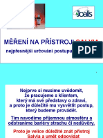MĚŘENÍ NA PŘÍSTROJI SALVIA. Nejpřesnější Určování Postupu Detoxikace