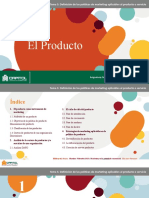 Tema 5. Marketing Mix. Producto