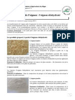 Transformation de L'oignon: L'oignon Déshydraté: Les Produits Proposés À Partir D'oignons Déshydratés