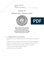 Práctica N°3 ° Equilibrio Físico - Sistema Ternario: Universidad Nacional de Asunción