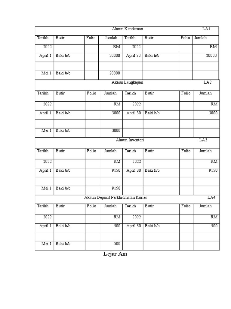 Lejar Am | PDF