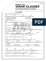 Algebra MCQ 2022