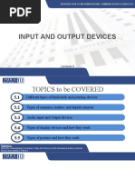 IICT - Lecture 5 - Input & Output