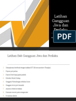 Latihan Gangguan Jiwa Dan Perilaku: Nurhadi, M.Kes. Prodi D3 Rmik, Iik Bhakta