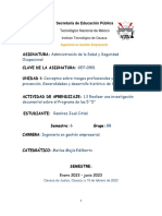 Investigación Documental Sobre El Programa de Las 5 "S"