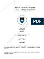 University of Cape Town: Power Station Thermal Efficiency Performance Method Evaluation
