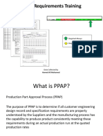 PPAP Requirement Training PPT