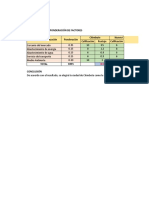 Localización Por El Método de Ponderación de Factores Factores de Localización Ponderación Chimbote Nuevo Chimbote Calificación Puntaje Calificación