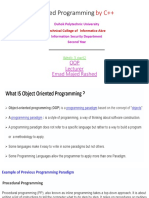 Object-Oriented Programming by C++ Lec 3 Part 2