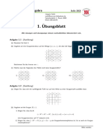 Ubungsblatt: Grundlagen Der Algebra