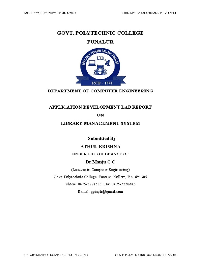 Librarymain | PDF | Computing | Information Technology Management