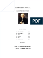 Kliping Seni Budaya Komponis Dunia: SMP N 2 Randublatung TAHUN AJARAN 2011/2012