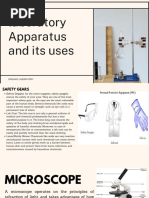 Laboratory Apparatus and Its Uses