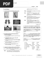 B1 Unit 6 Progress Test Guide | PDF | Grammar | Linguistics