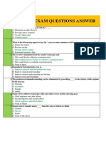PSSR exam questions and answers
