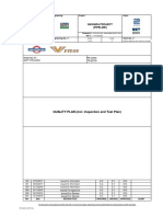 NAWPPL-BIMSVAL-NPPL-000-QC-ITP-00200 - 002 - QUALITY PLAN (Incl. Inspection and Test Plan) FOR GLOBE & CHECK VALVES