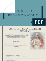 Encíclica Rerum Novarum