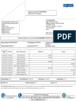 Account Statement Last 10 Transactions