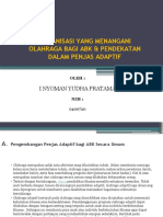 Organisasi Yang Menangani Olahraga Bagi Abk & Pendekatan