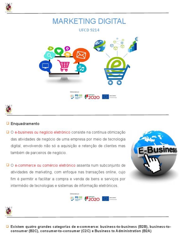 Marketing Digital e E-commerce em Portugal | PDF | E-commerce | Marketing