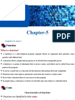 C++ Function Chapter