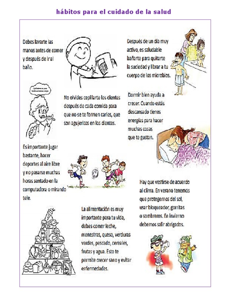 Hábitos de Higiene para Niños | PDF | Relaciones personales, crianza y ...