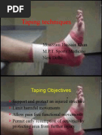 Taping Techniques for Physiotherapy | PDF | Skin