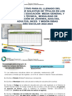 INSTRUCTIVO LLENADO DE SOLIC TITULOS 2023