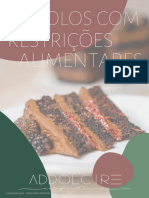 Restrições Alimentares: Bolos Com