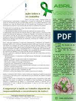 Abril Verde: conscientização sobre segurança no trabalho