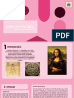 Arte Matemática Sofi Apresentação