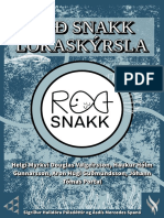 Roð Snakk - Skýrsla