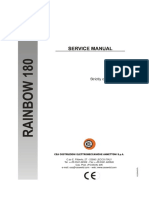 Service Manual RAINBOW 180E English