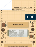 Etika Dalam Memanfaatkan Media Sosial